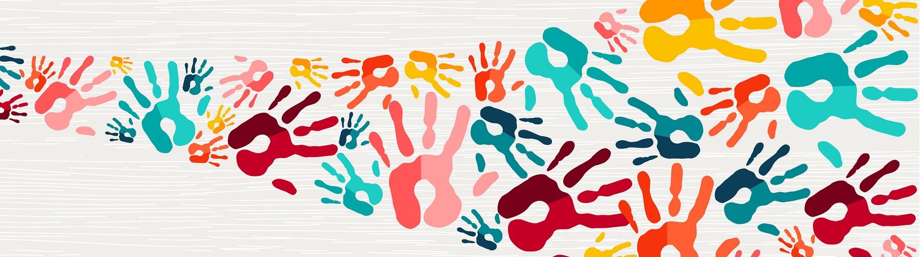 image featuring colorful handprints