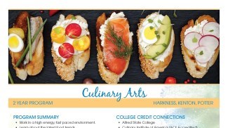 Culinary Arts Flyer