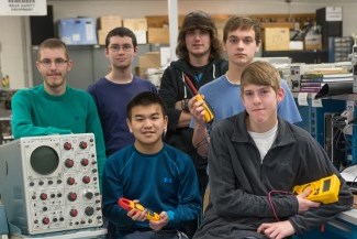 Electronics Students