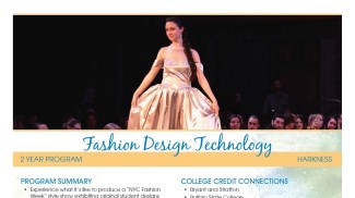 Fashion Design Technology Flyer