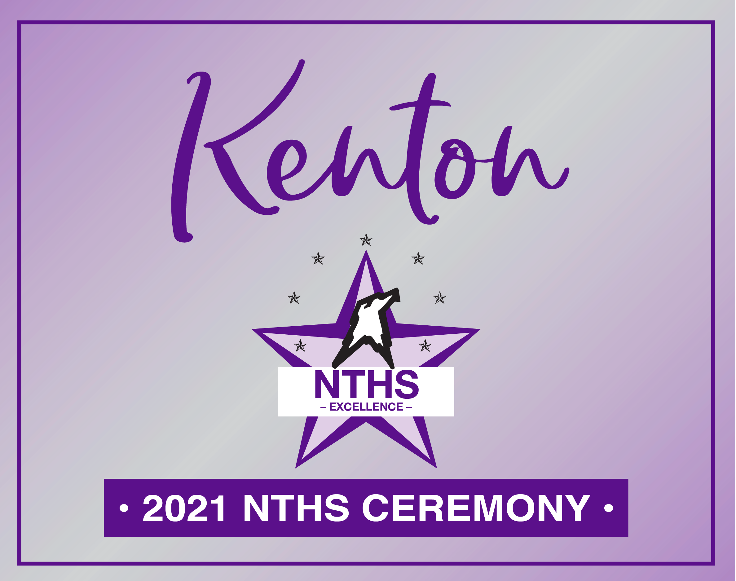 Kenton 2021 NTHS Ceremony