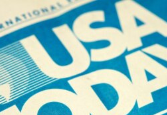 USA Today cover